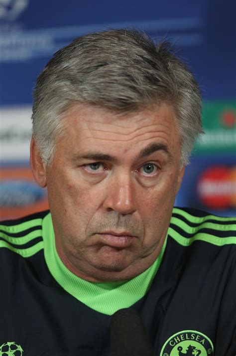 ancelotti eyebrow